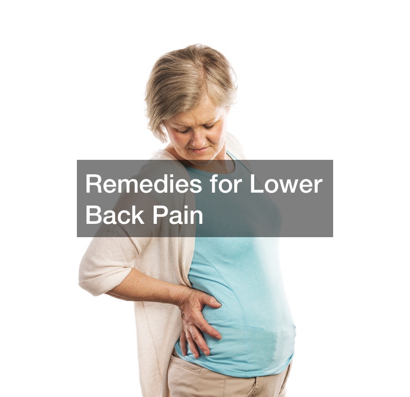 Remedies for Lower Back Pain